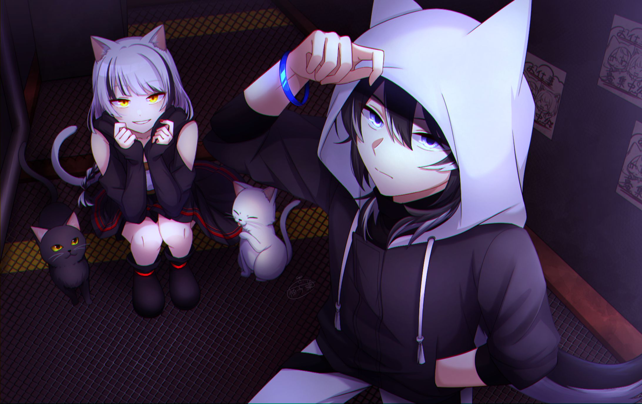 オリジナルキャラ一枚絵-1