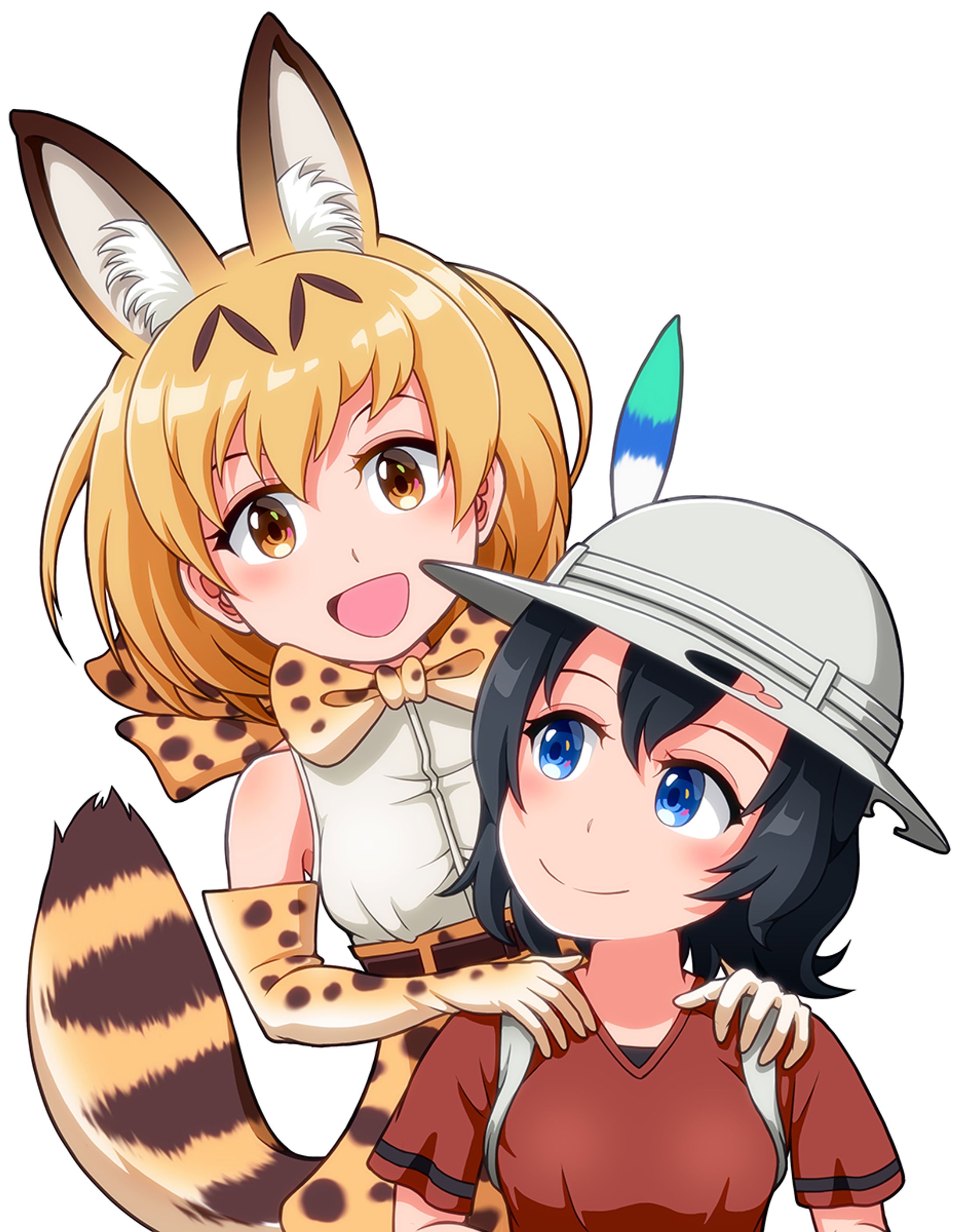 サーバルちゃんとかばんちゃん-1