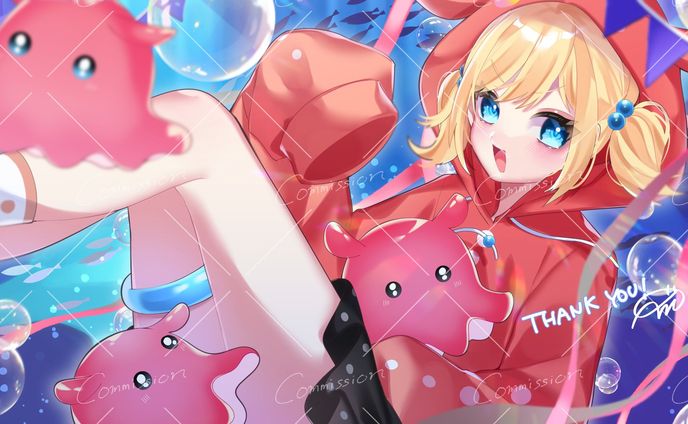 メンダコちゃん様￤一枚イラスト
