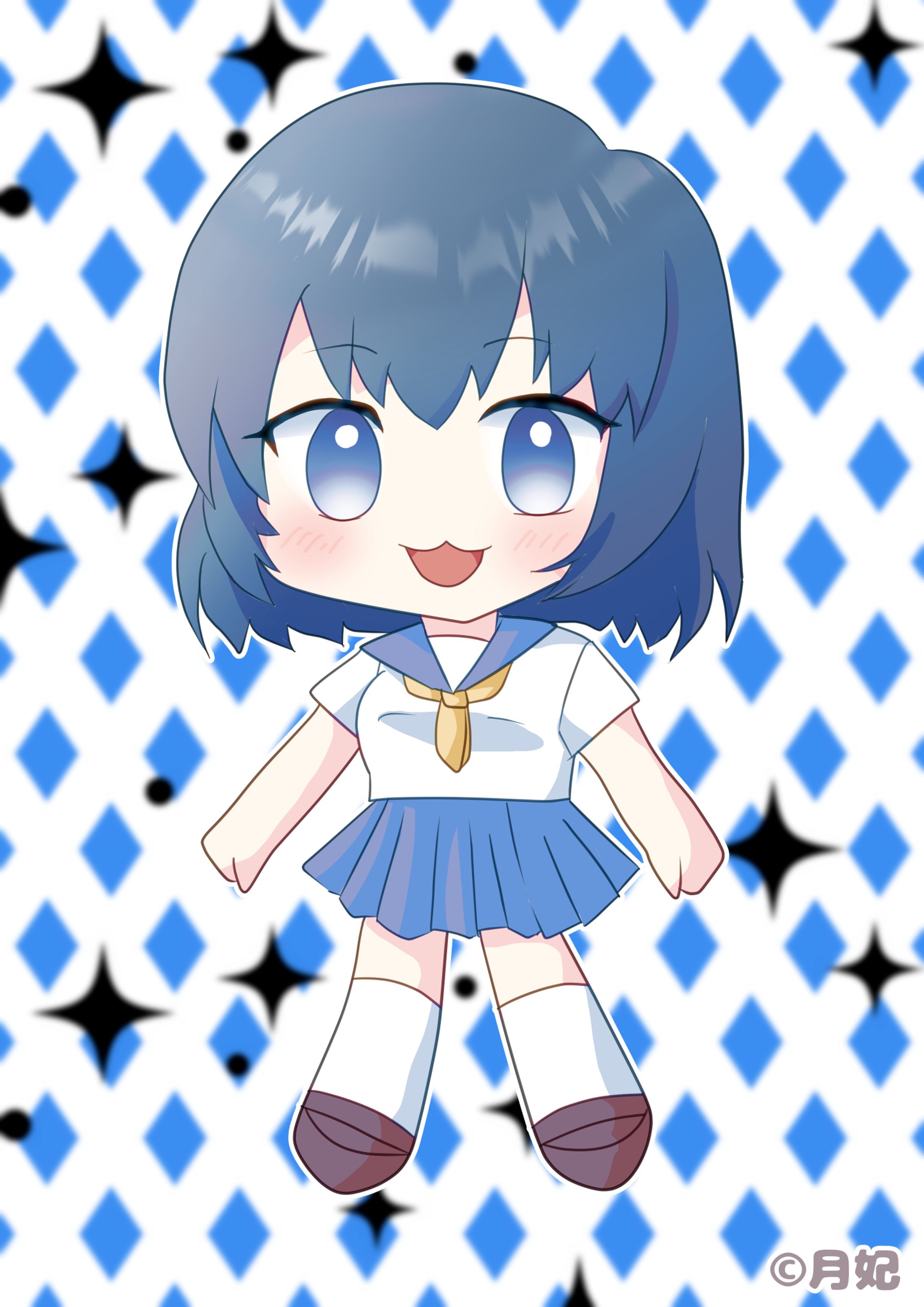 ミニキャラ女の子-1