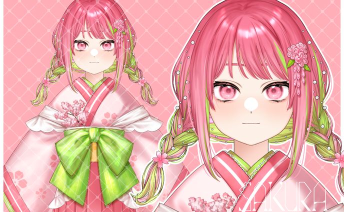 イラストレーター、live2dモデラー、ストリーマー