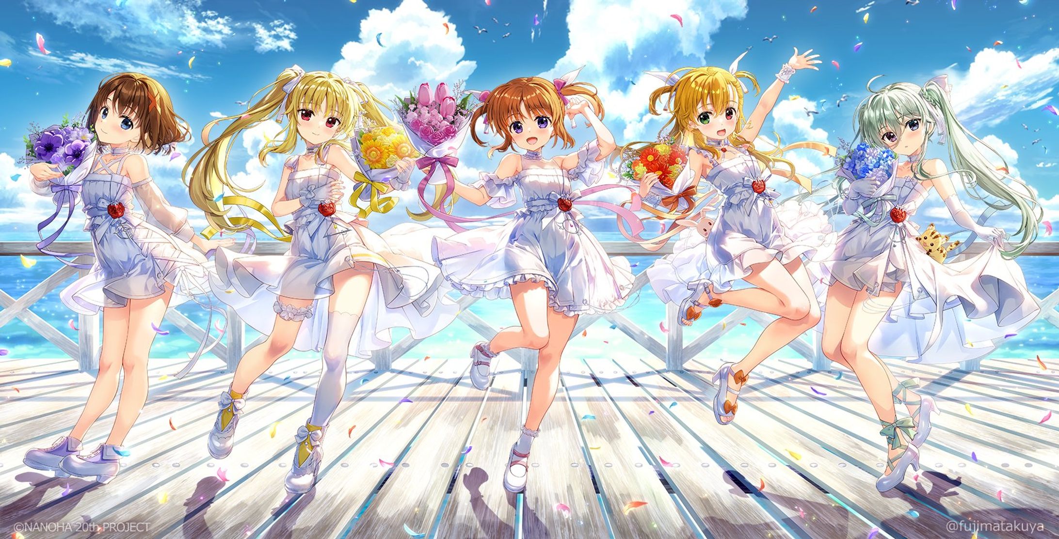 リリカルなのは20周年記念イラスト-1