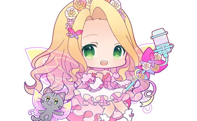 vtuber 博多姫ディアナ SDイラスト