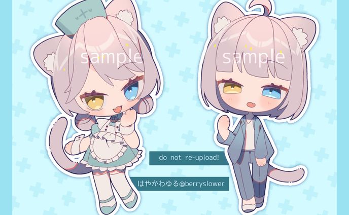 デフォルメイラスト_灰瀬様