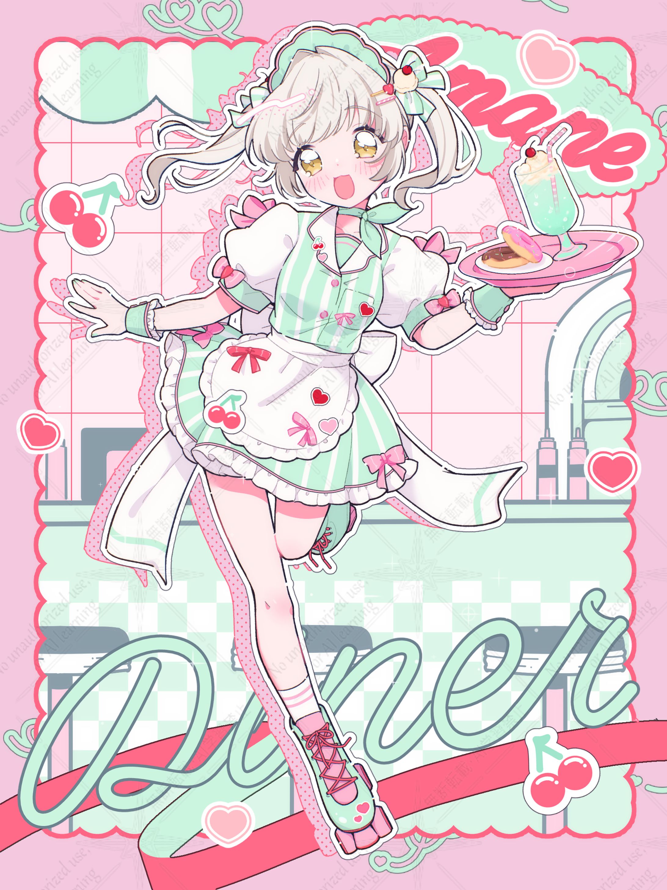 Vtuber 鈴川天音様　1枚イラスト-1