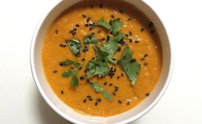 レシピ提供 Curried Carrot Soup