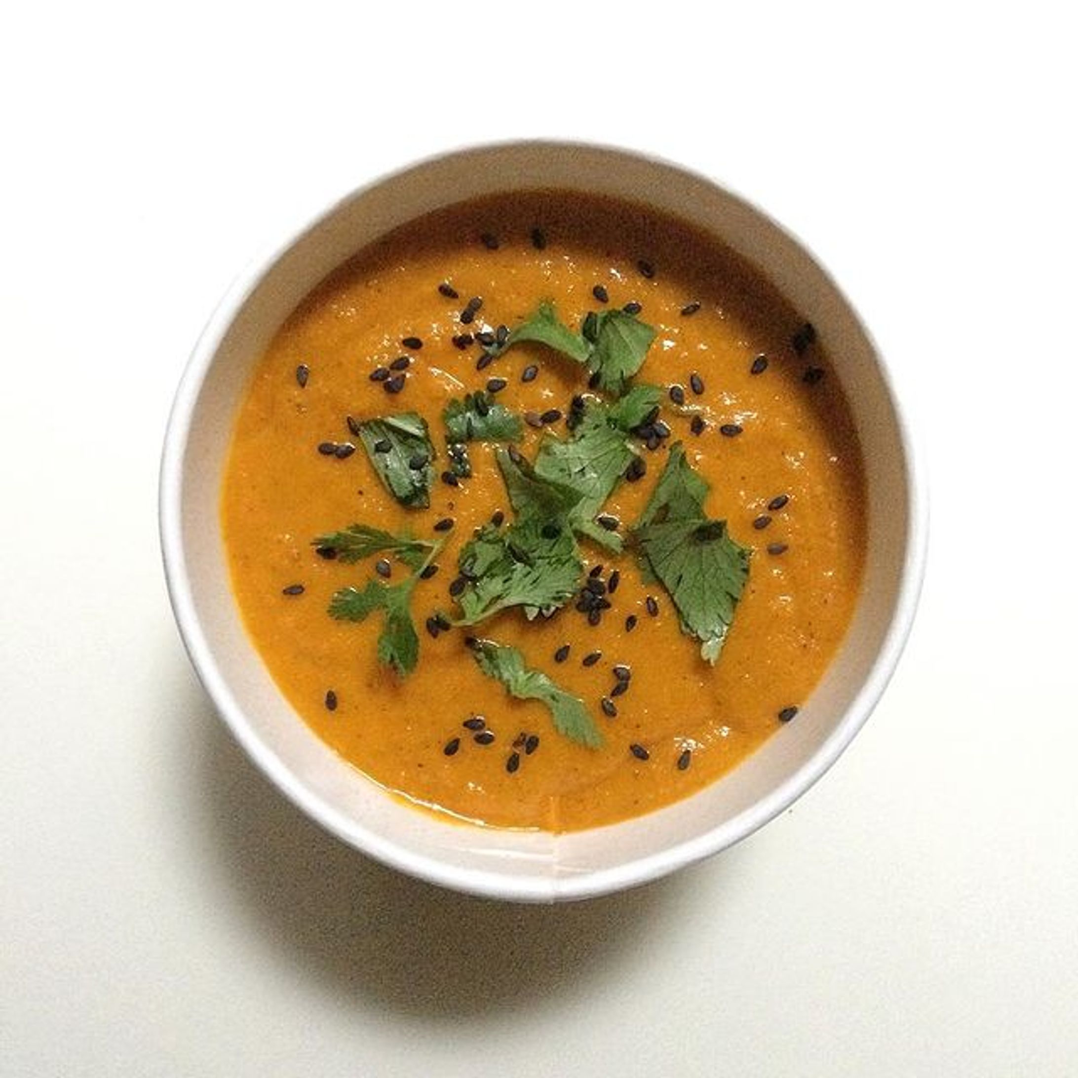 レシピ提供 Curried Carrot Soup-1