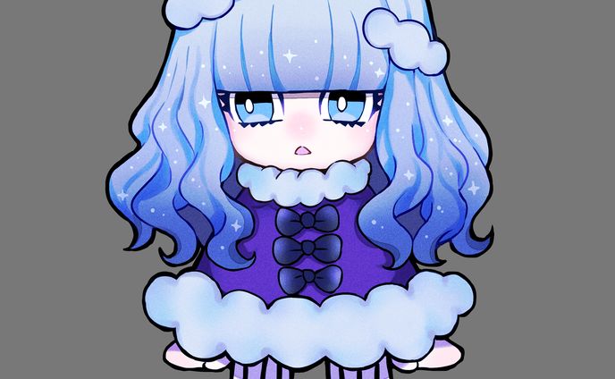 【個人依頼受注】youtube配信キャラクター用デザイン