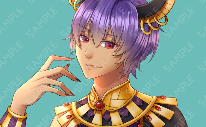 SNSアイコン アヌビス男子