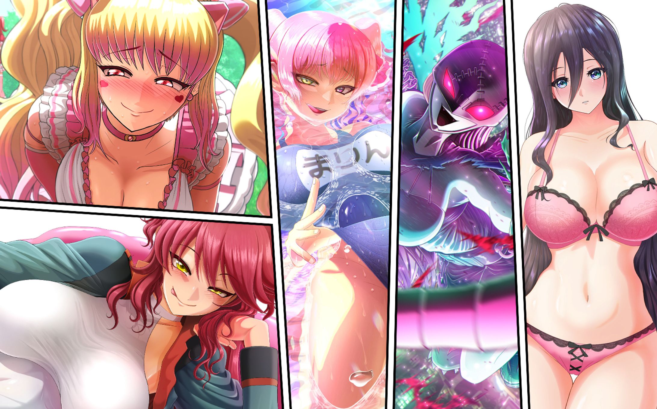 ガール系イラストサンプル02-1