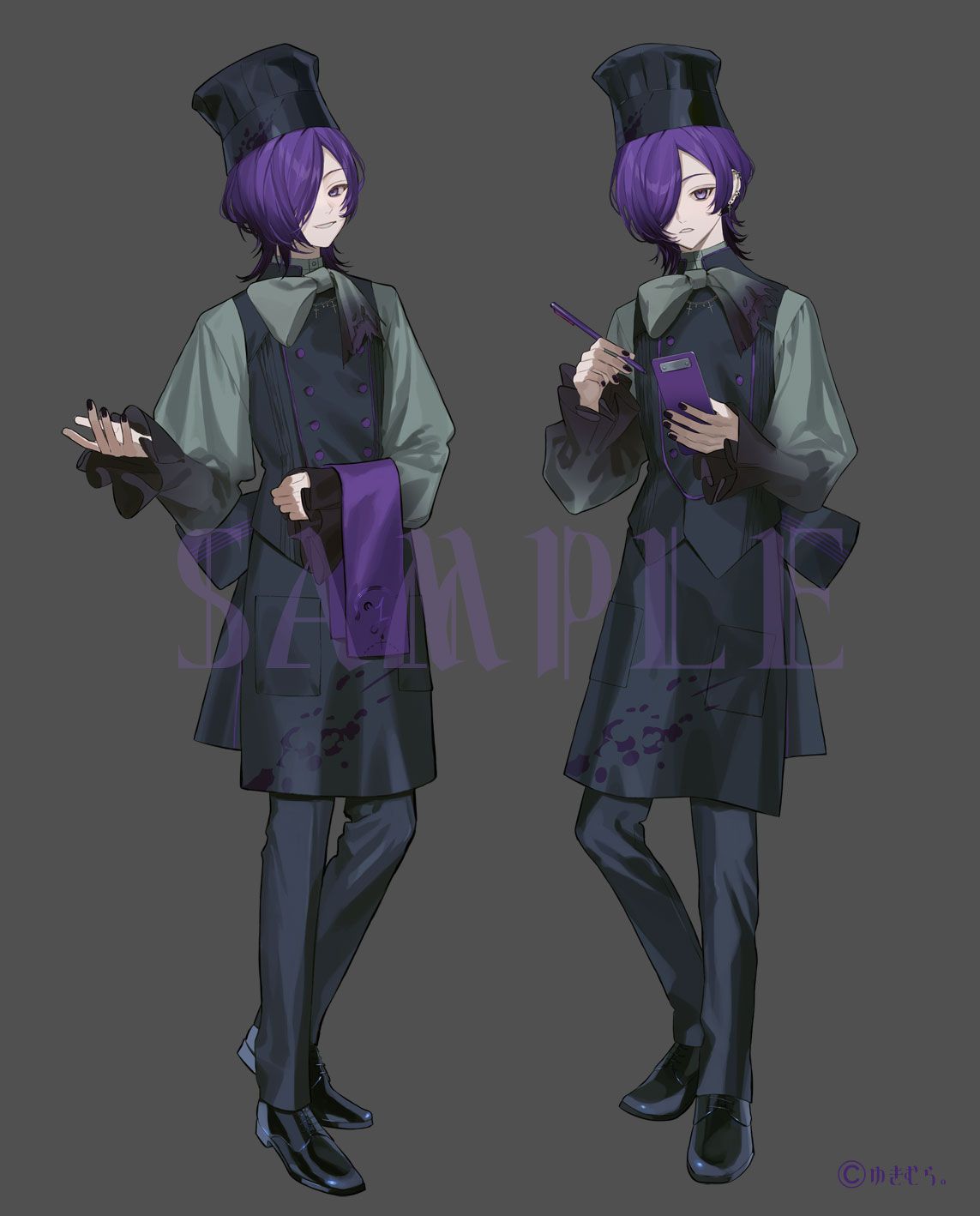 ゆきむら。 animate cafe 立ち絵