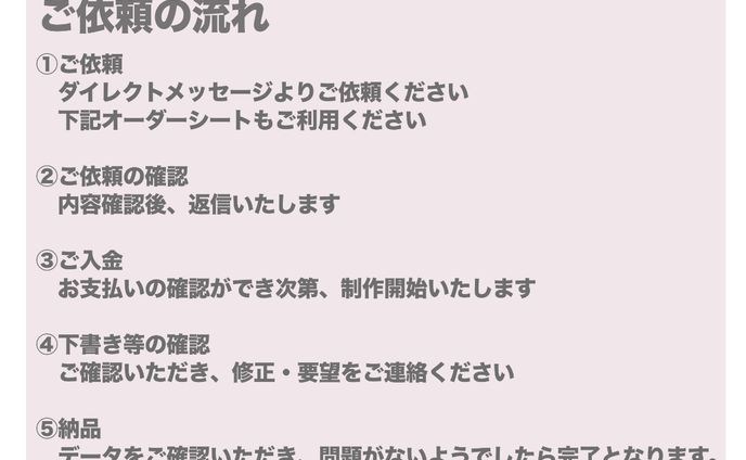 ご依頼について