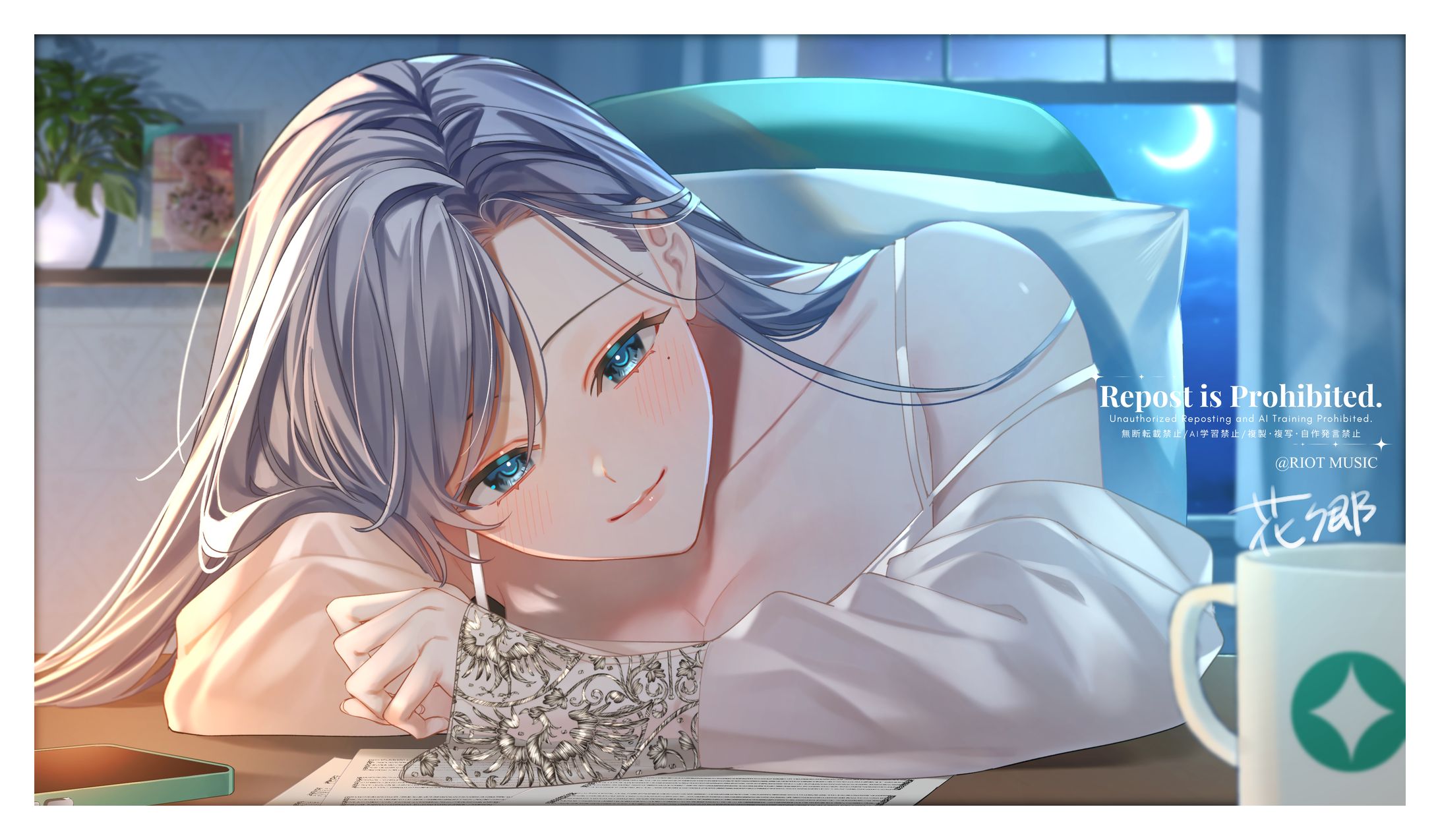 お仕事｜活動者様Live2D用イラスト-1