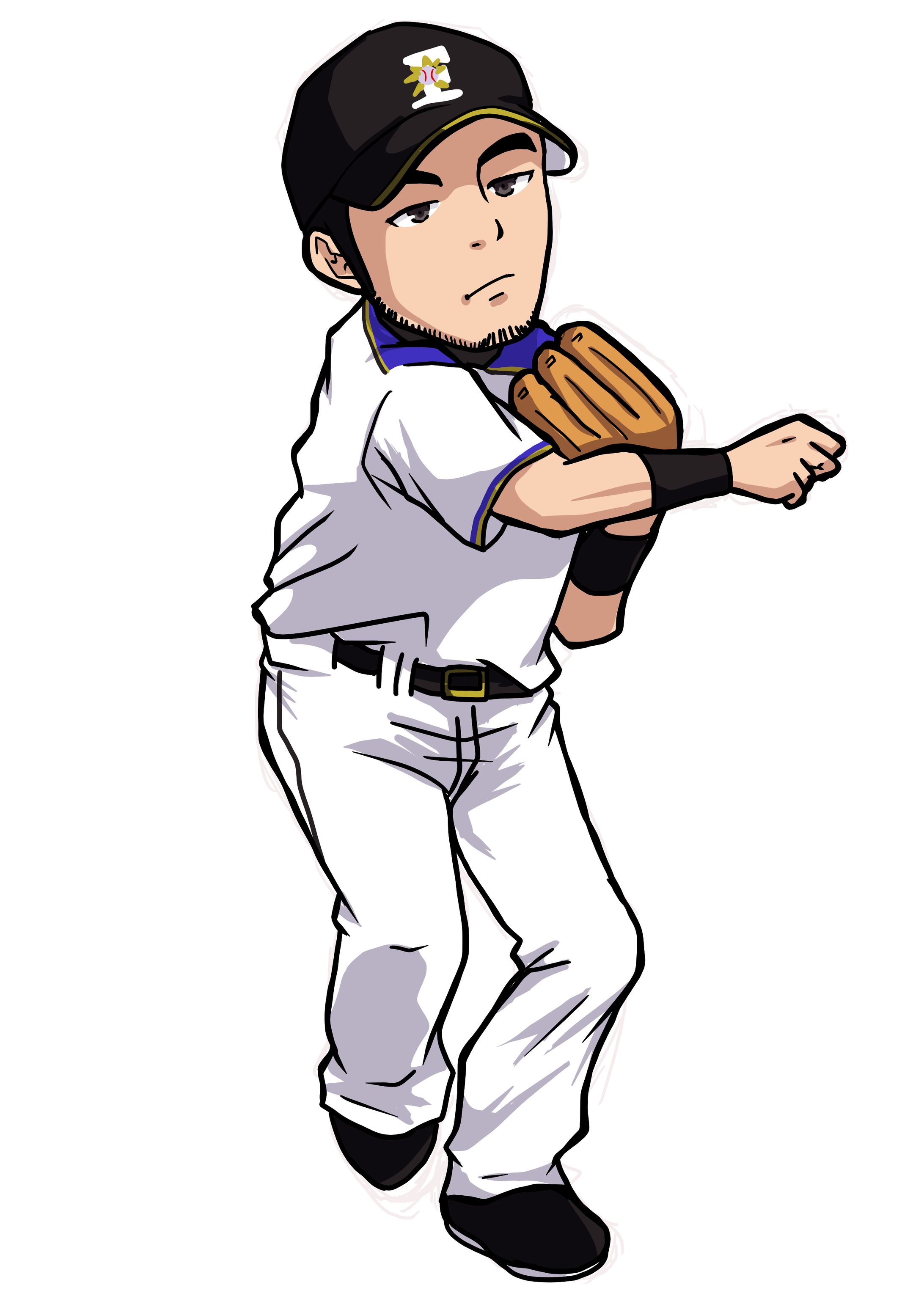 野球ファンアート-1