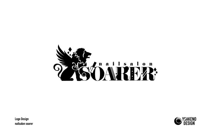 ロゴ・グラフィックデザイン_nailsalon AOARER