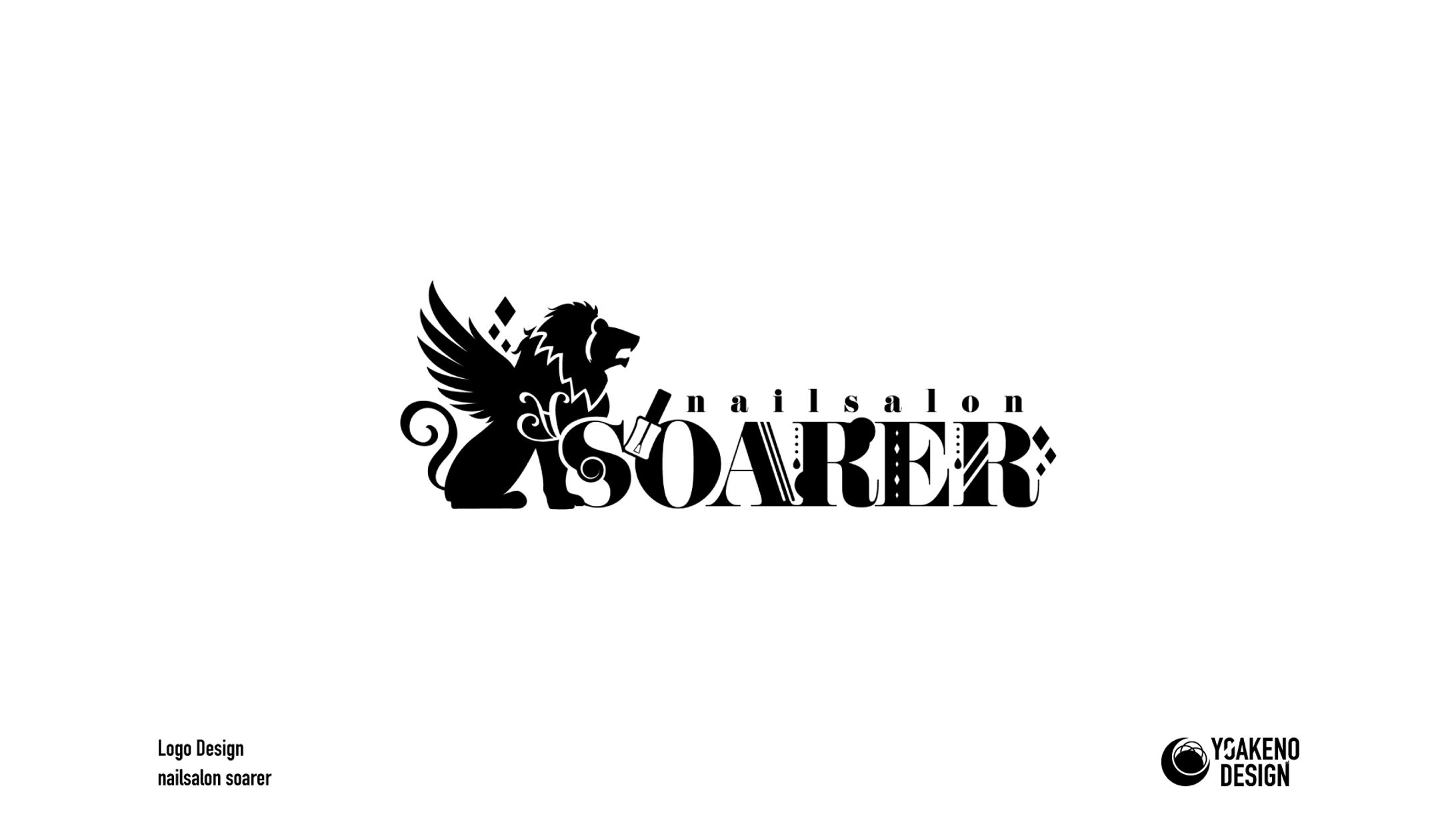 ロゴ・グラフィックデザイン_nailsalon AOARER-1