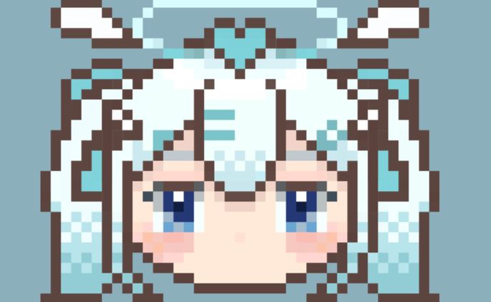 ドット絵 ( 泡雪こはる 様 )