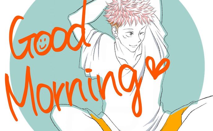 Goodmorning!!✧︎*。
今日も暑いけど、休み休み頑張りましょう♬.*ﾟ

 #呪術廻戦イラスト 
 #呪術廻戦ファンアート
 #jujutsukaisenfanart 
 #虎杖悠仁イラスト 
 #虎杖悠仁推し 
 #虎杖悠仁が可愛い 
 #yujiitadorifanart