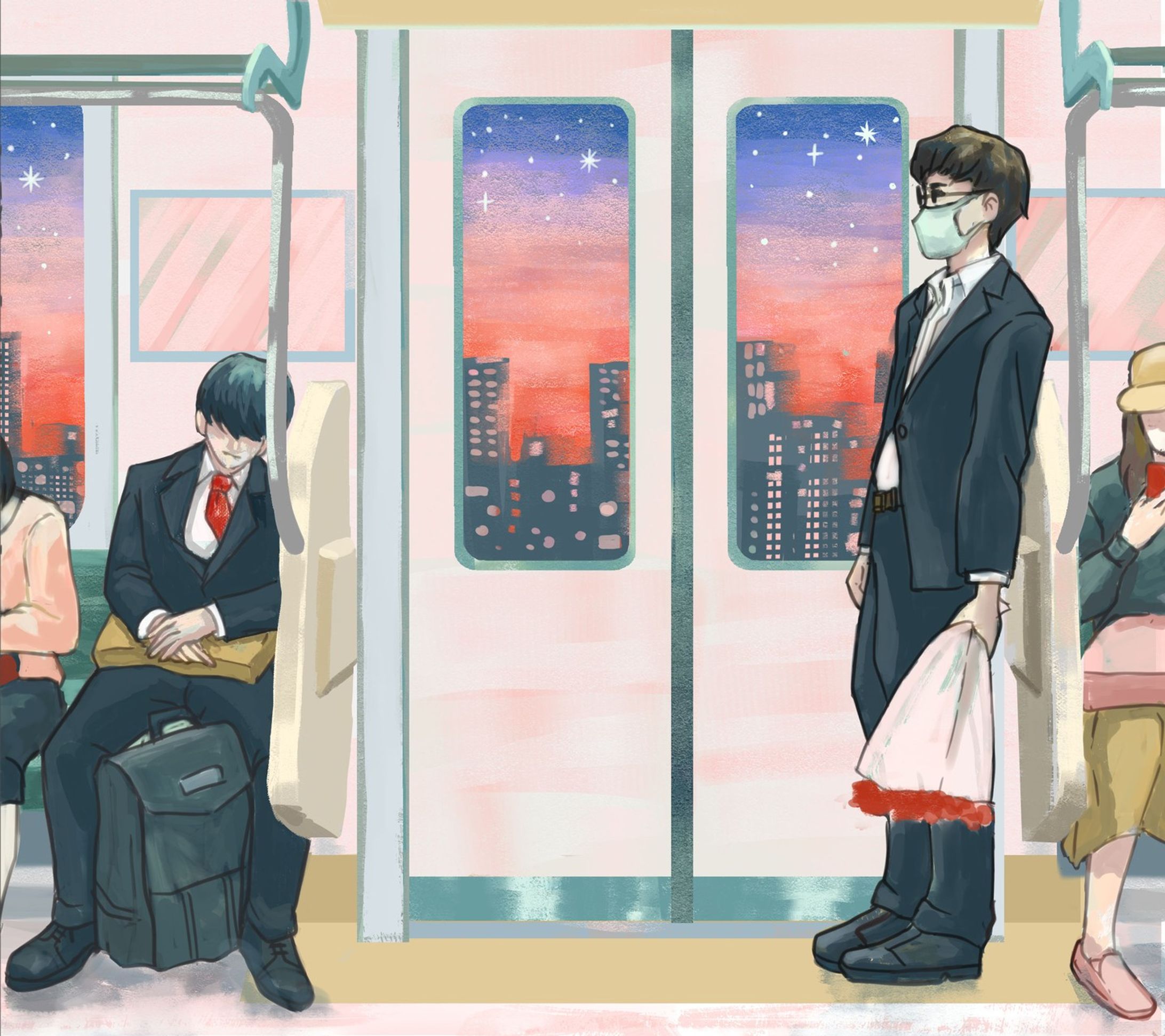 帰り道
#イラスト#illustration #art #artwork #painting #painter-1