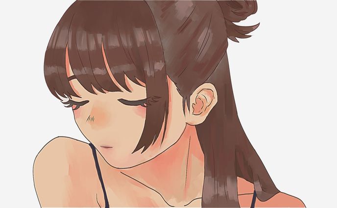 女の子、ストックイラスト