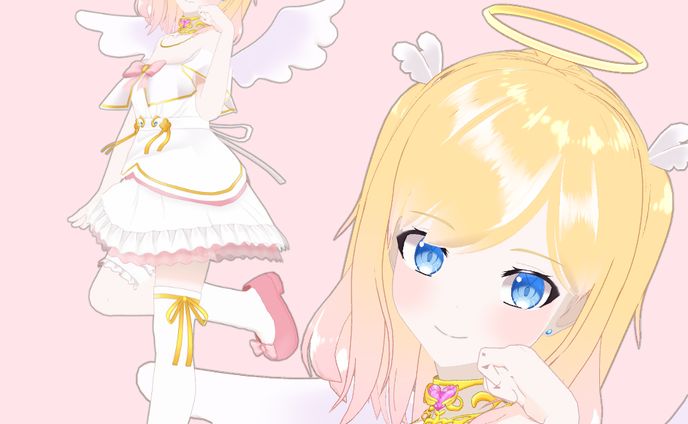 2023年5月　天咲るのさん3Dモデル制作