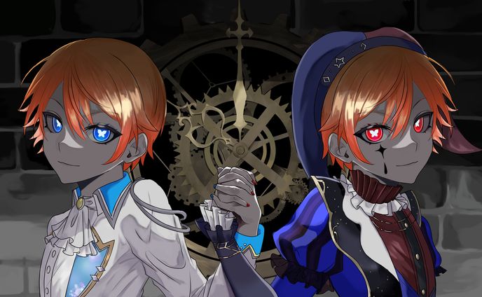 二次創作、誕生日イラスト