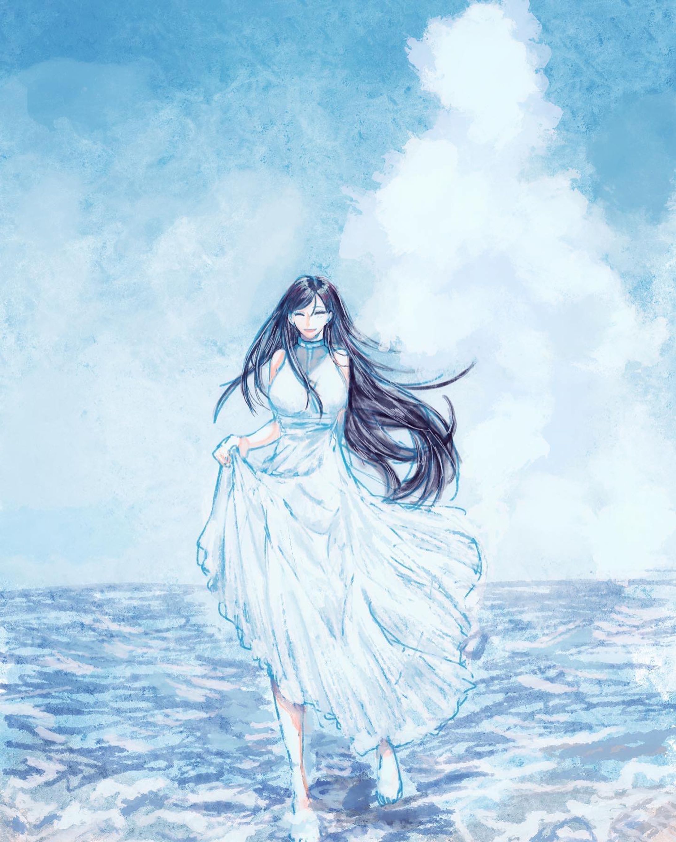 海も枯れるまで　#illustration #イラスト-1