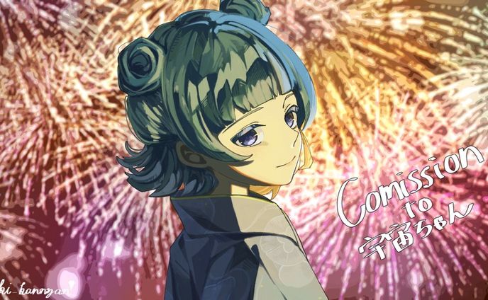【仕事絵】Fire◎Flower歌ってみた