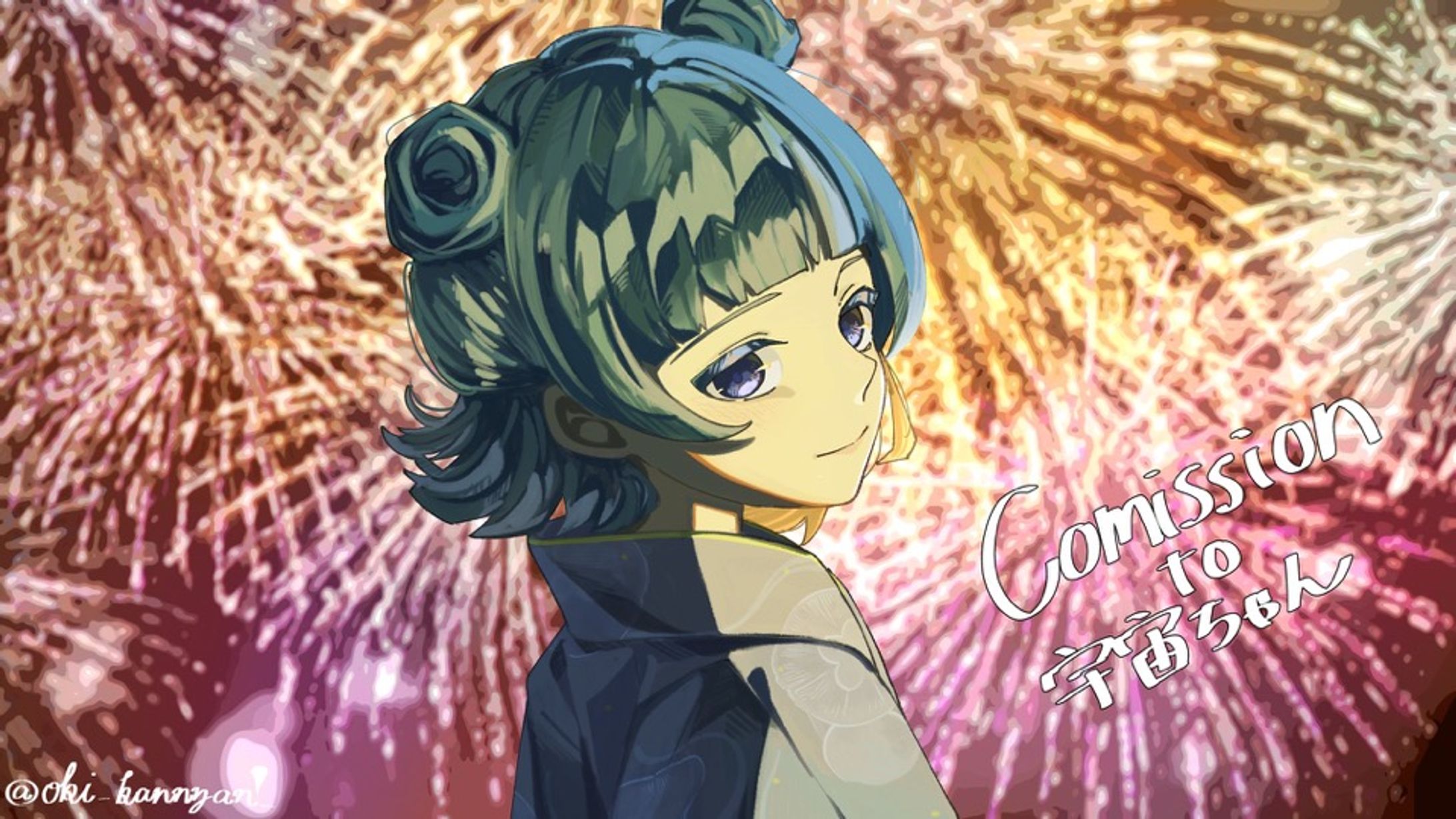 【仕事絵】Fire◎Flower歌ってみた-1