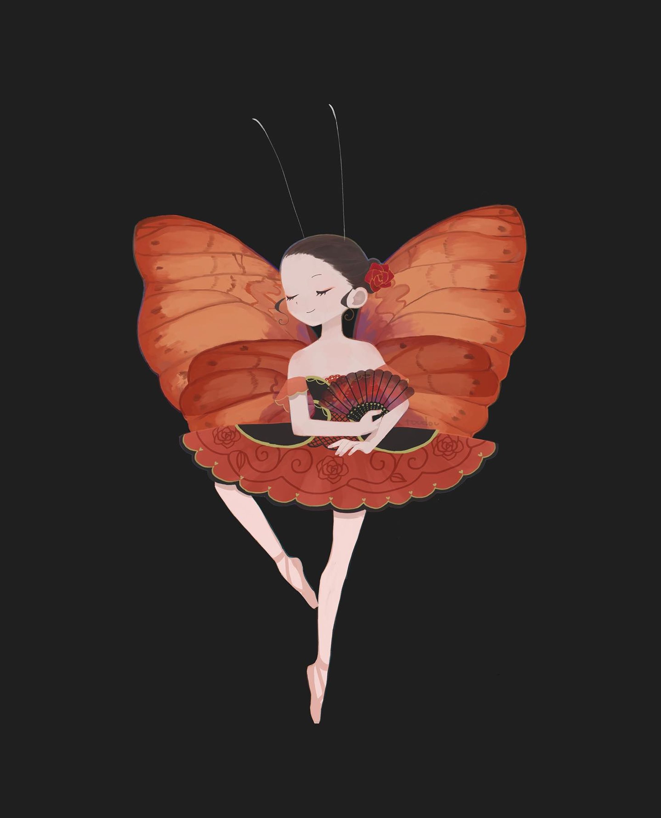 Kitri

ドン・キホーテ　第3幕のキトリのバリエーションが大好きです🩰

#illustration #ballet #ballerina #donquixote #kitri #batterfly #イラスト #バレエ #バレリーナ #ドンキホーテ #キトリ #お絵描き #artwork #ドローイング #イラストレーター #バレリーナイラスト #ちょうちょ-1