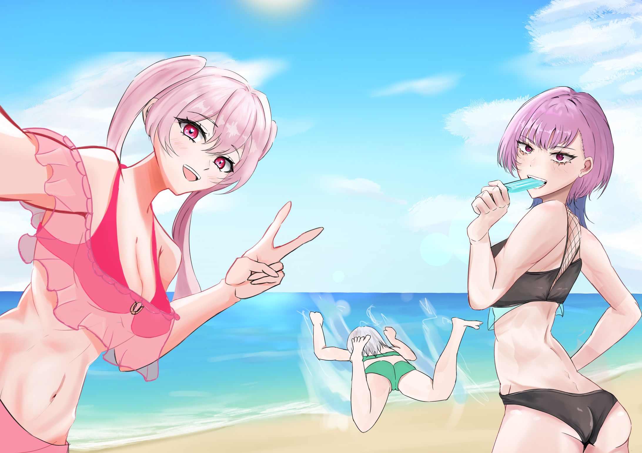 依頼絵 | 夏イラスト-1
