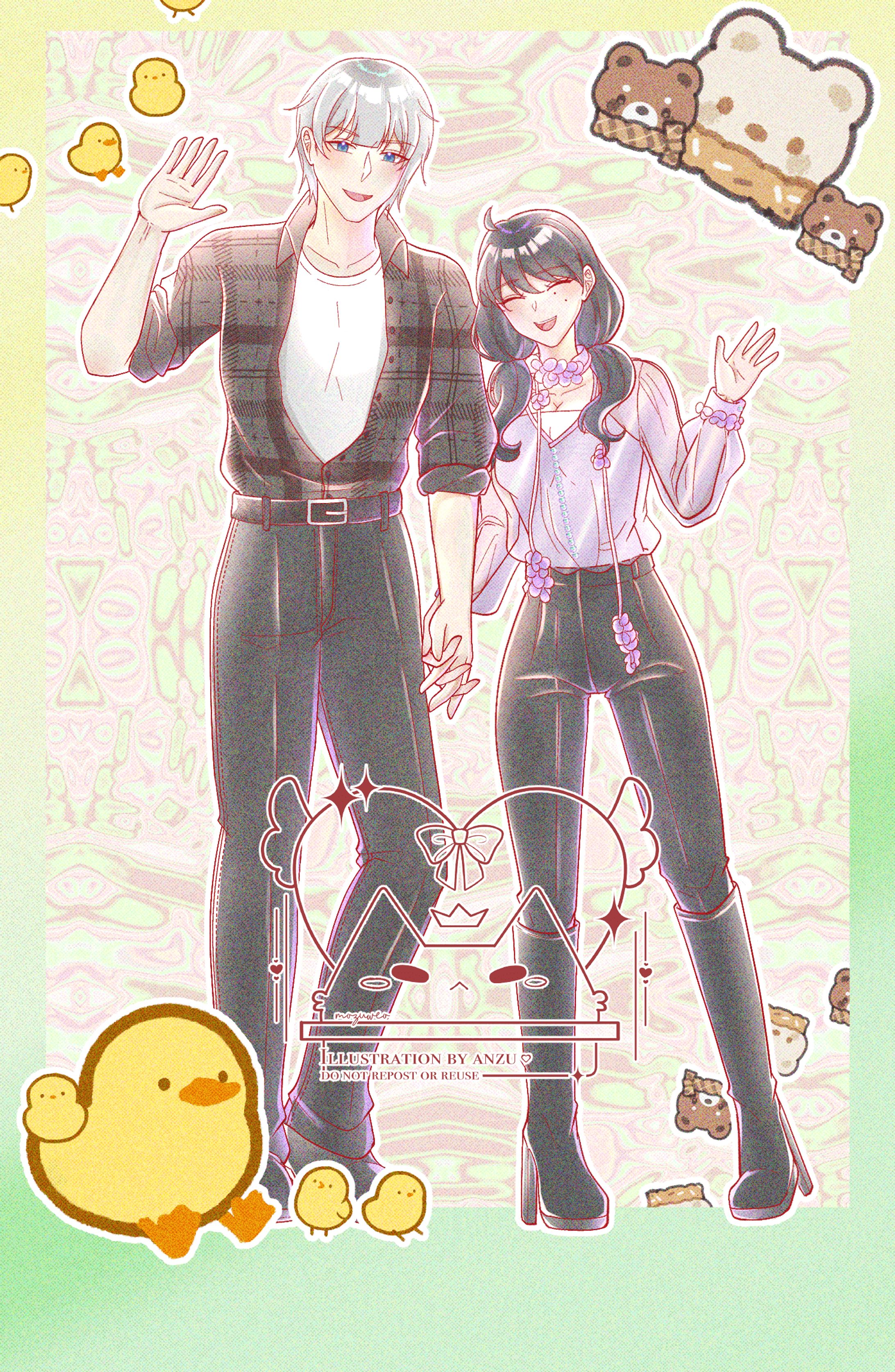 (๑❛ө❛๑) chick n bear ฅ՞•ﻌ•՞ฅ -1