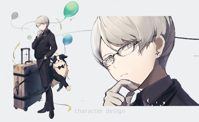 キャラデザ、サービス
