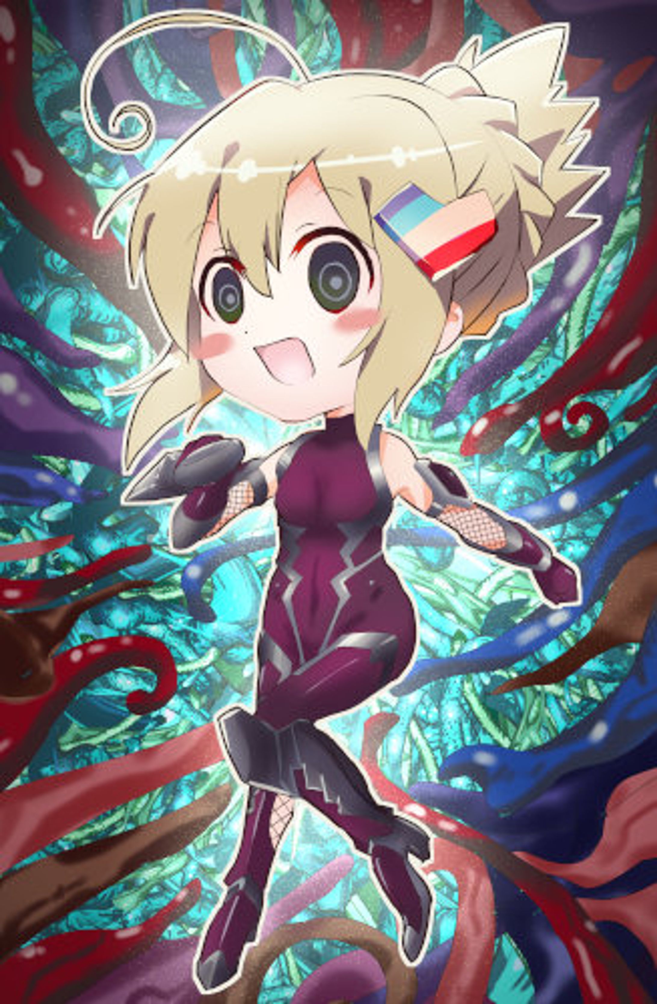 対魔忍にじ〇めちゃん二次創作イラスト-1
