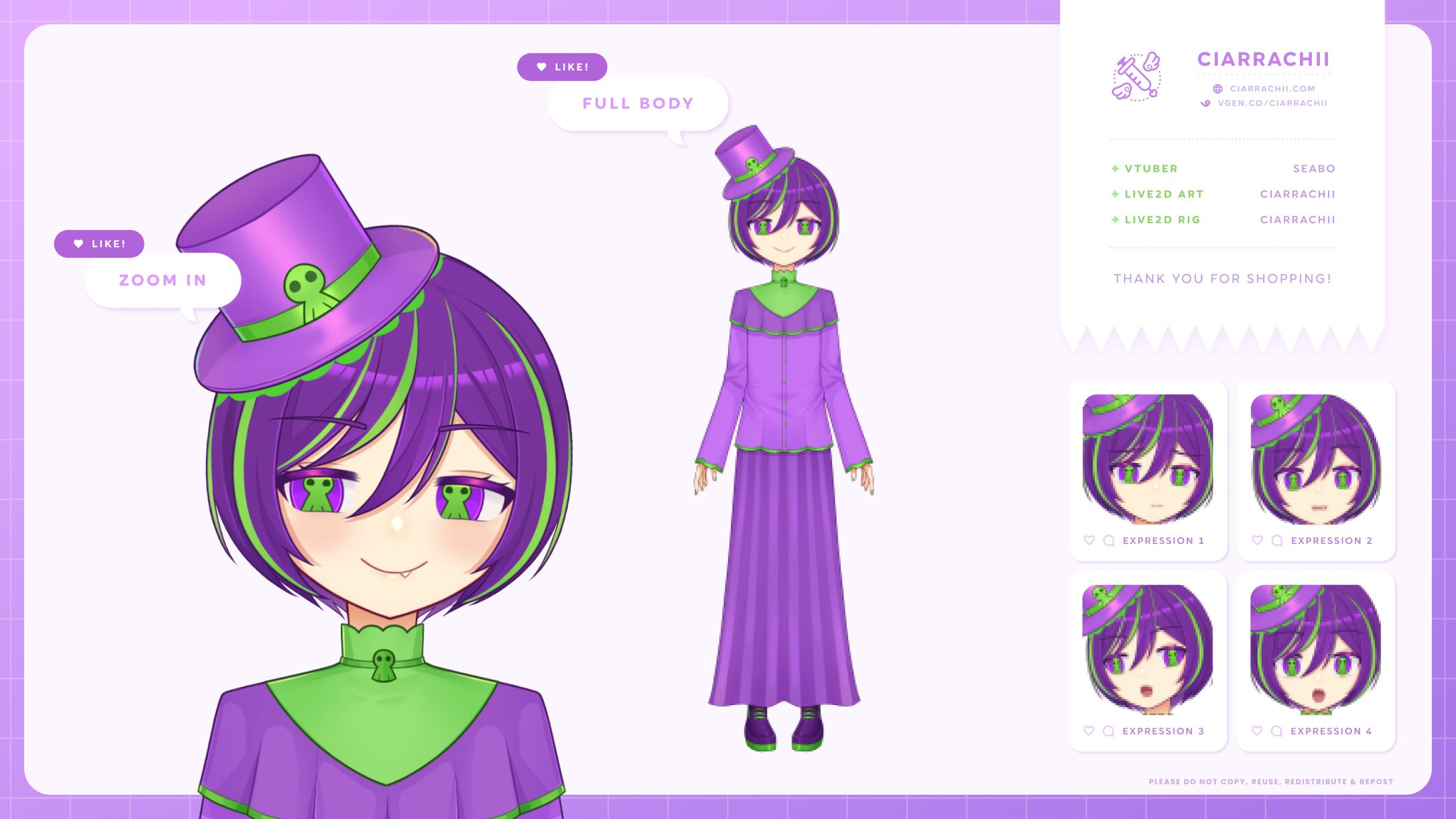 Live2D Vtuber - Seabo (Model+Rig)-1