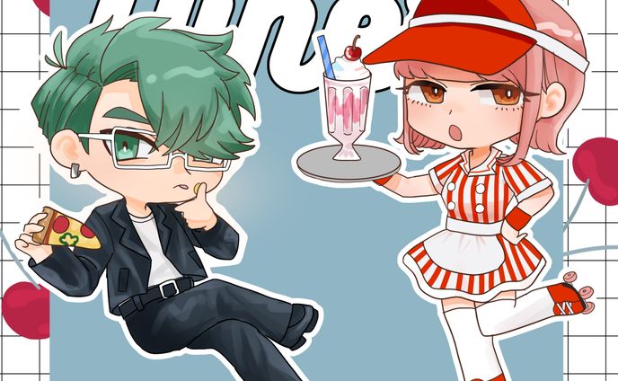 Diner　SDイラスト