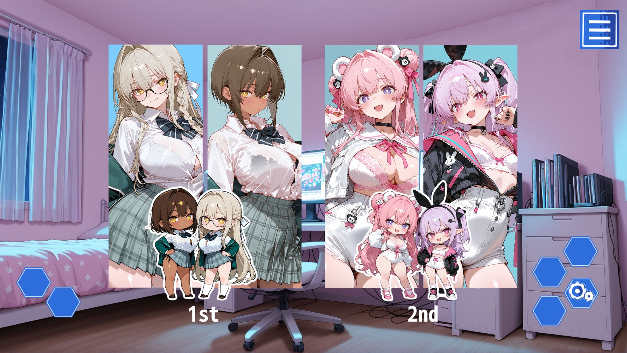 ゲーム画面風-1