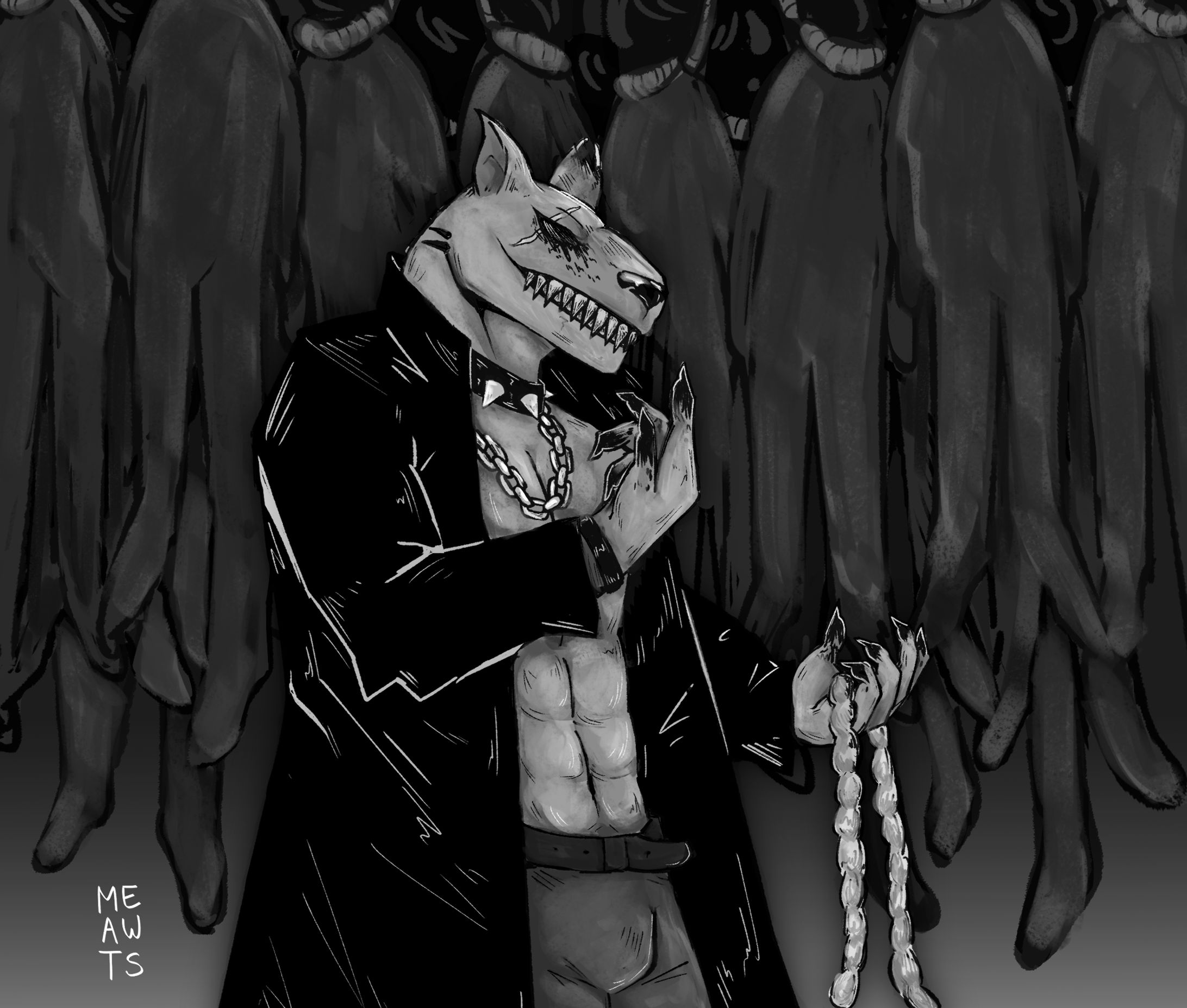 Halfbody Dog Devil OC-1