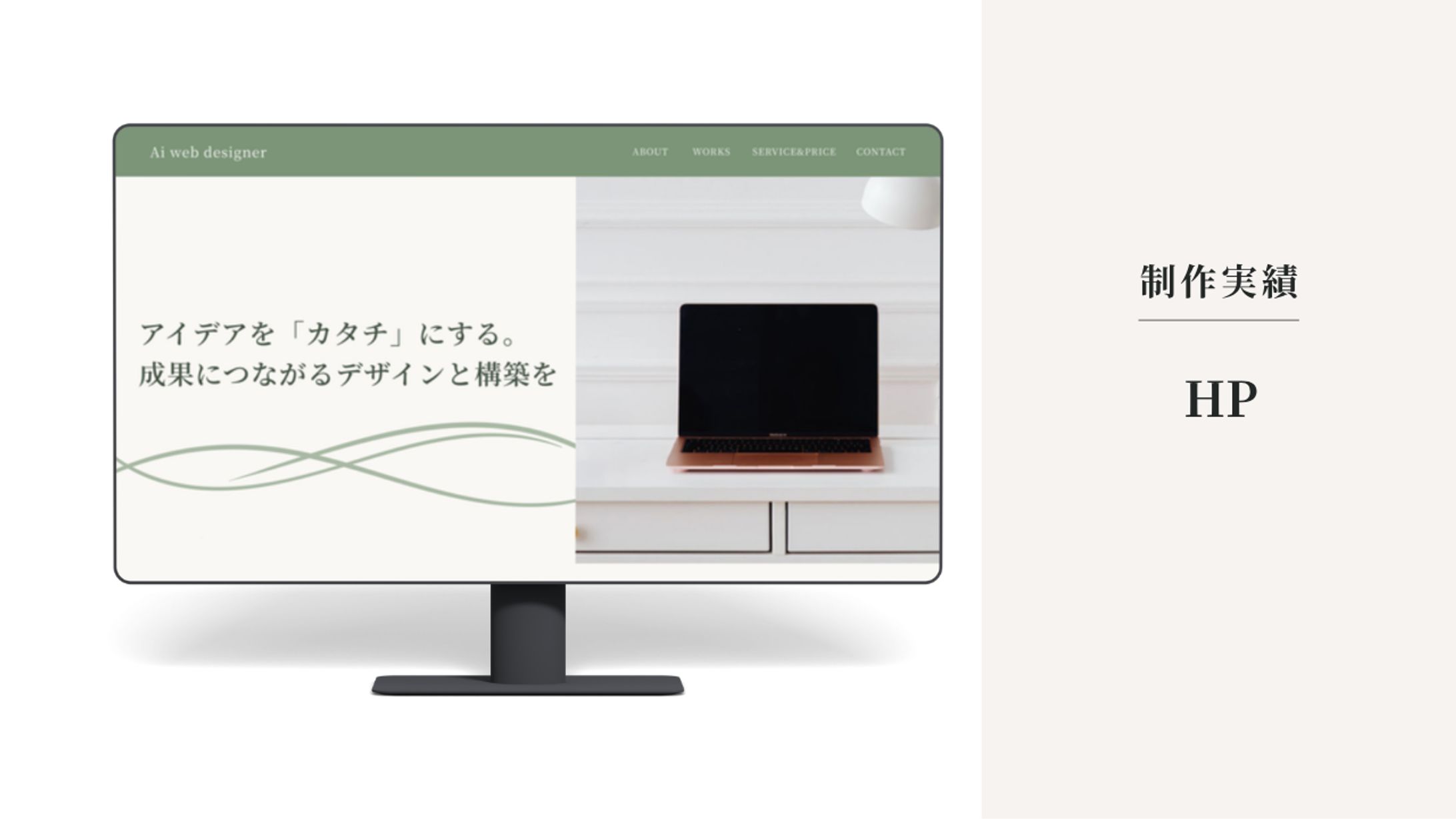 HP | ポートフォリオサイト-1