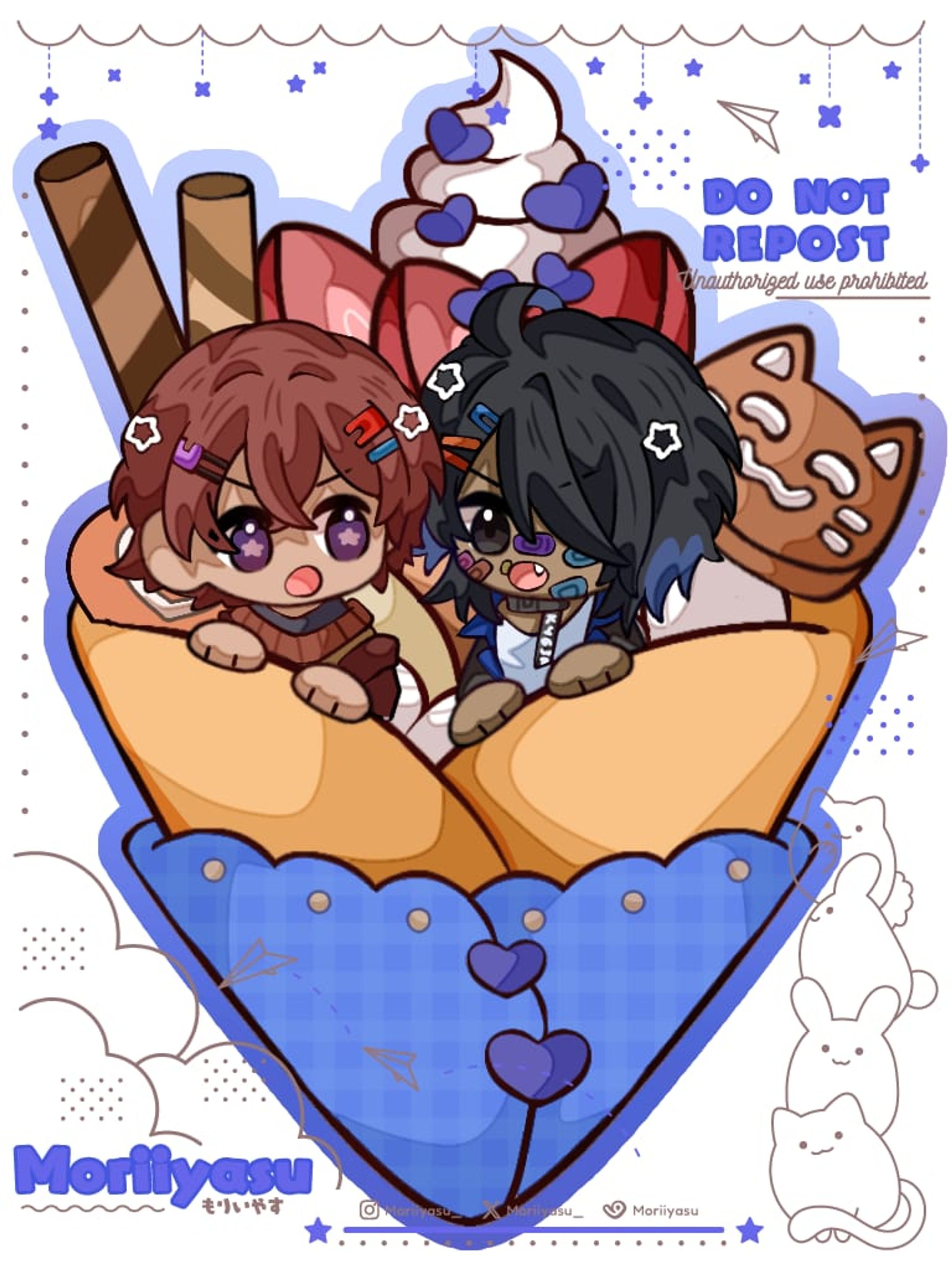 YCH Food Couple ♡‧₊˚-1