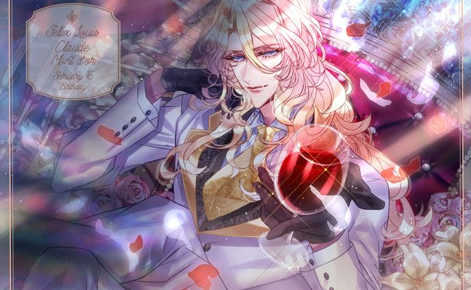 二次創作誕生日絵1