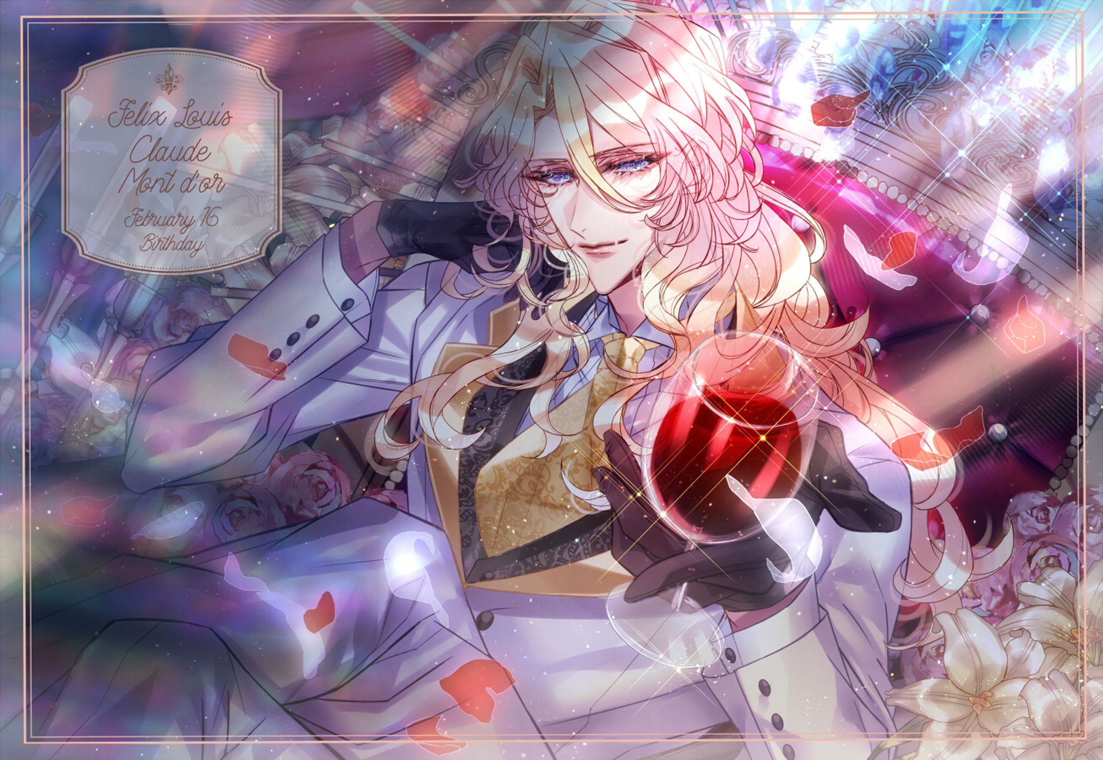 二次創作誕生日絵1-1