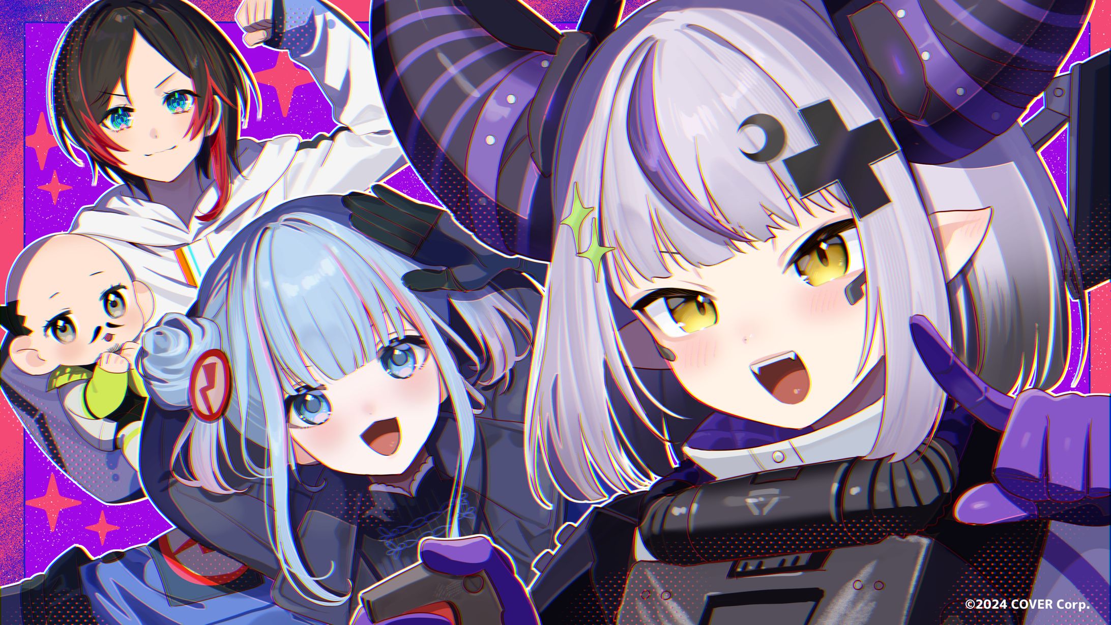 ホロライブ様　V最協　サムネイルイラスト-1