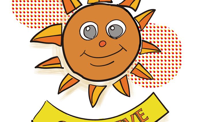 太陽のイラスト