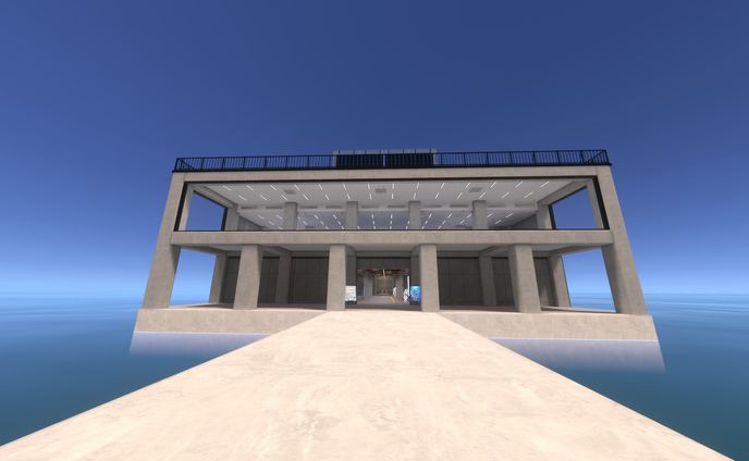 PNGミュージアム5 「アートストレージ」 動線設計およびラフモデル、ライティング