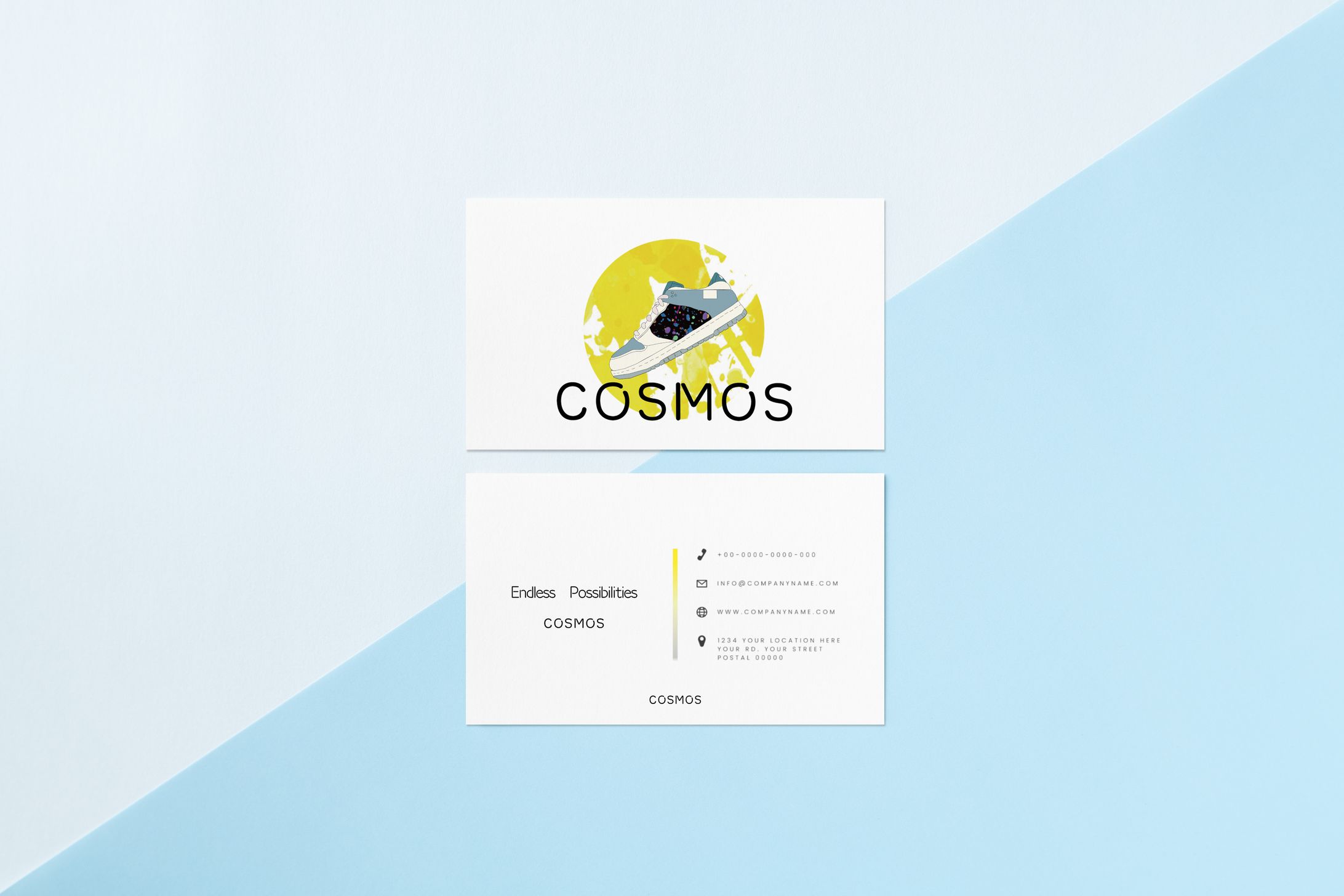 ロゴ付きShop card-1