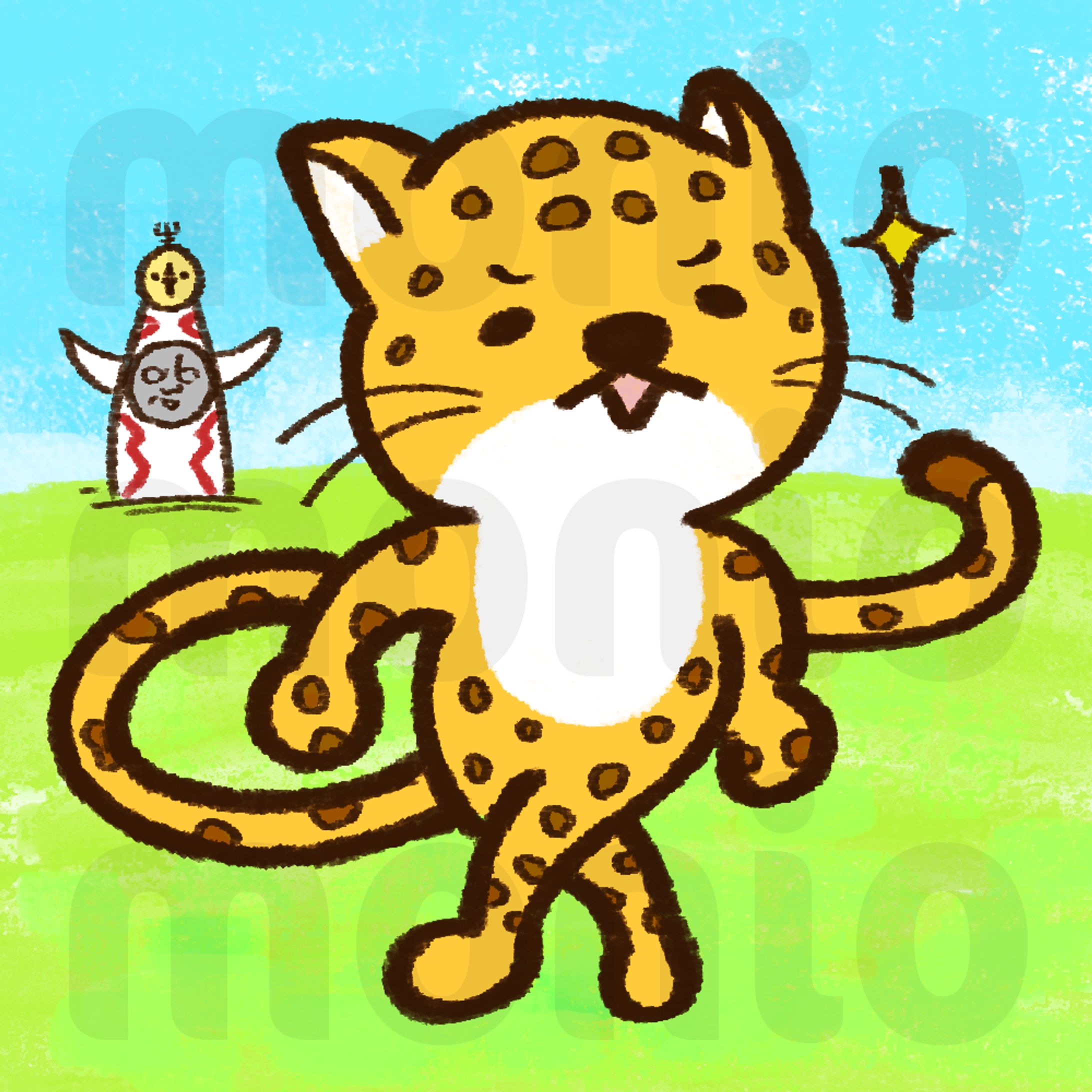 アイコン　大阪のヒョウ-1