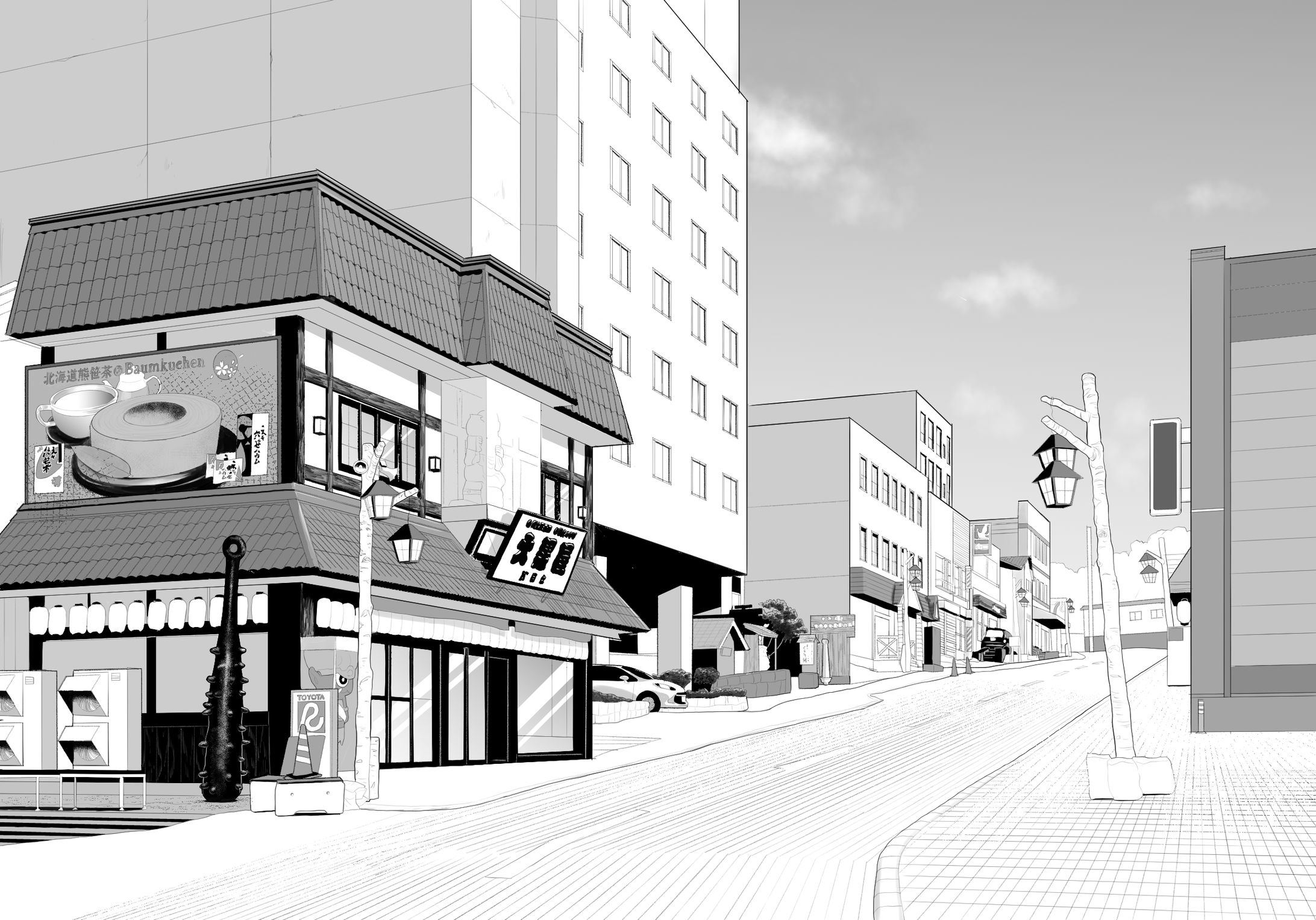 【CLIP STUDIO PRO】背景トレース-1