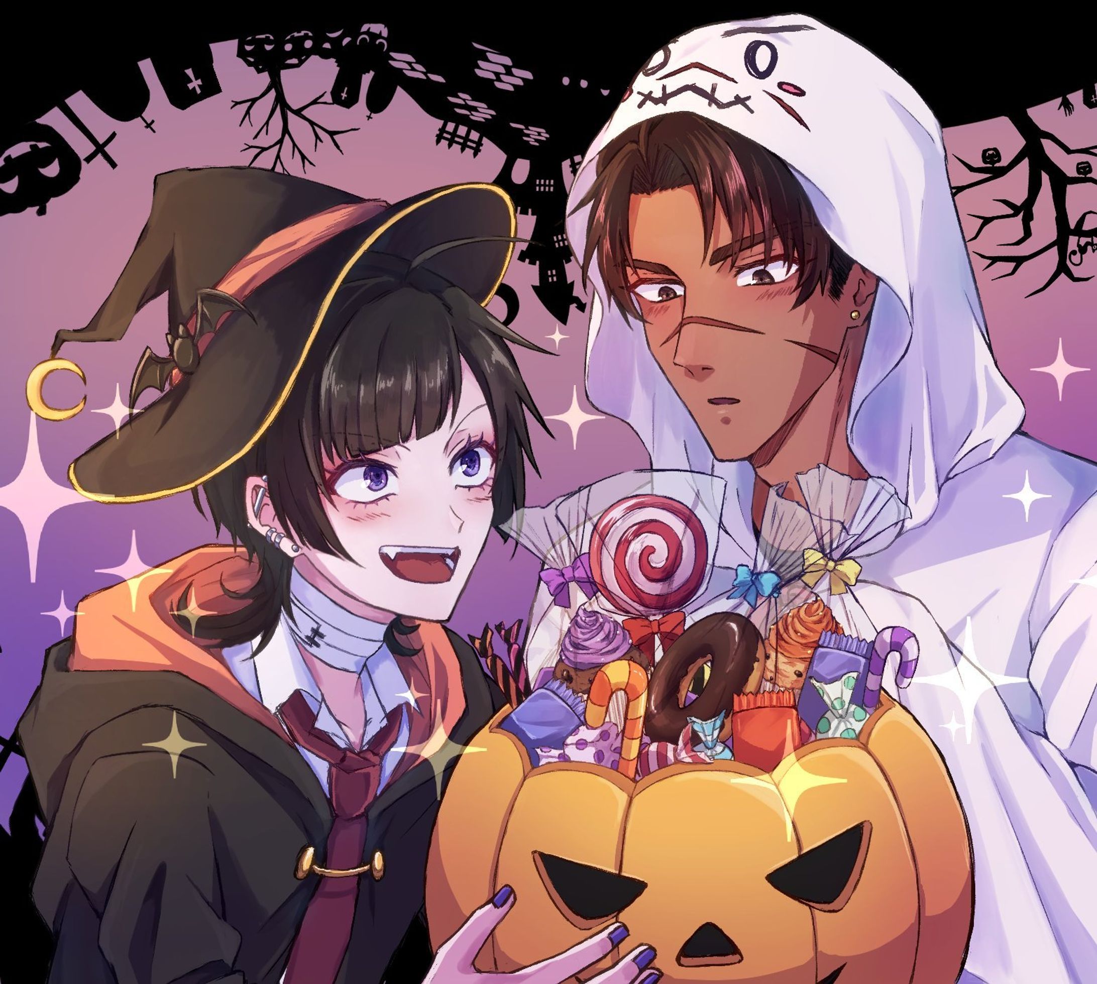 ハロウィンな創作男子-1