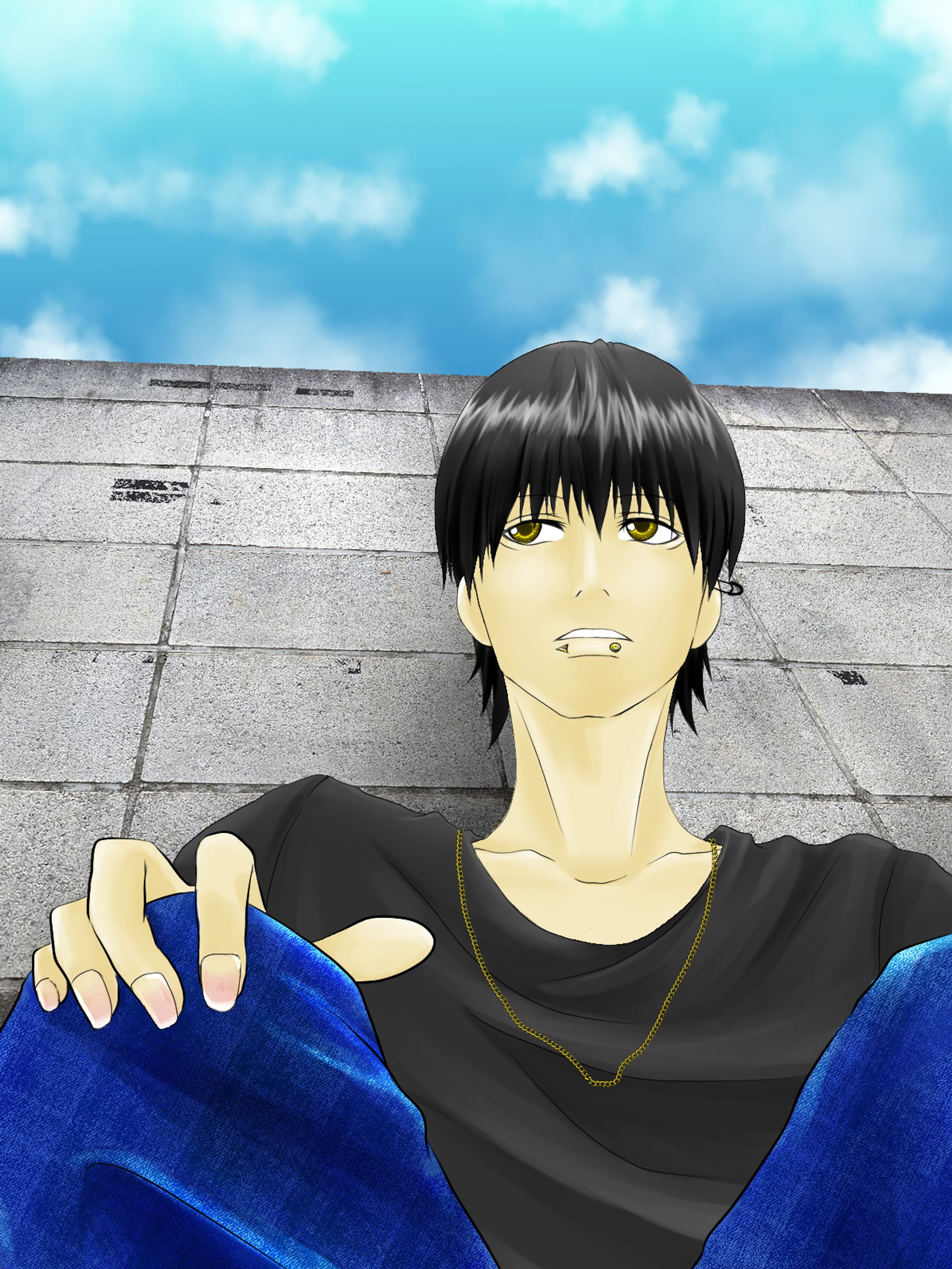 イラスト　男性-1